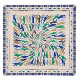 740 Scarves, stoles .../ 50604SOI129 /Silk scarf 70x70 Green/