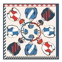 740 Scarves, stoles .../ 50622SOI238 /Silk scarf 90x90 Ivory/