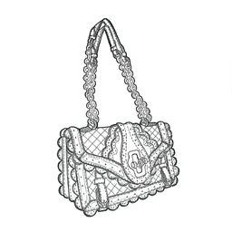 CROSS-BODY BAG - HIBISCUS-NERO