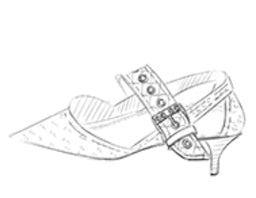 PUMPS - CHAMOMILE/NERO