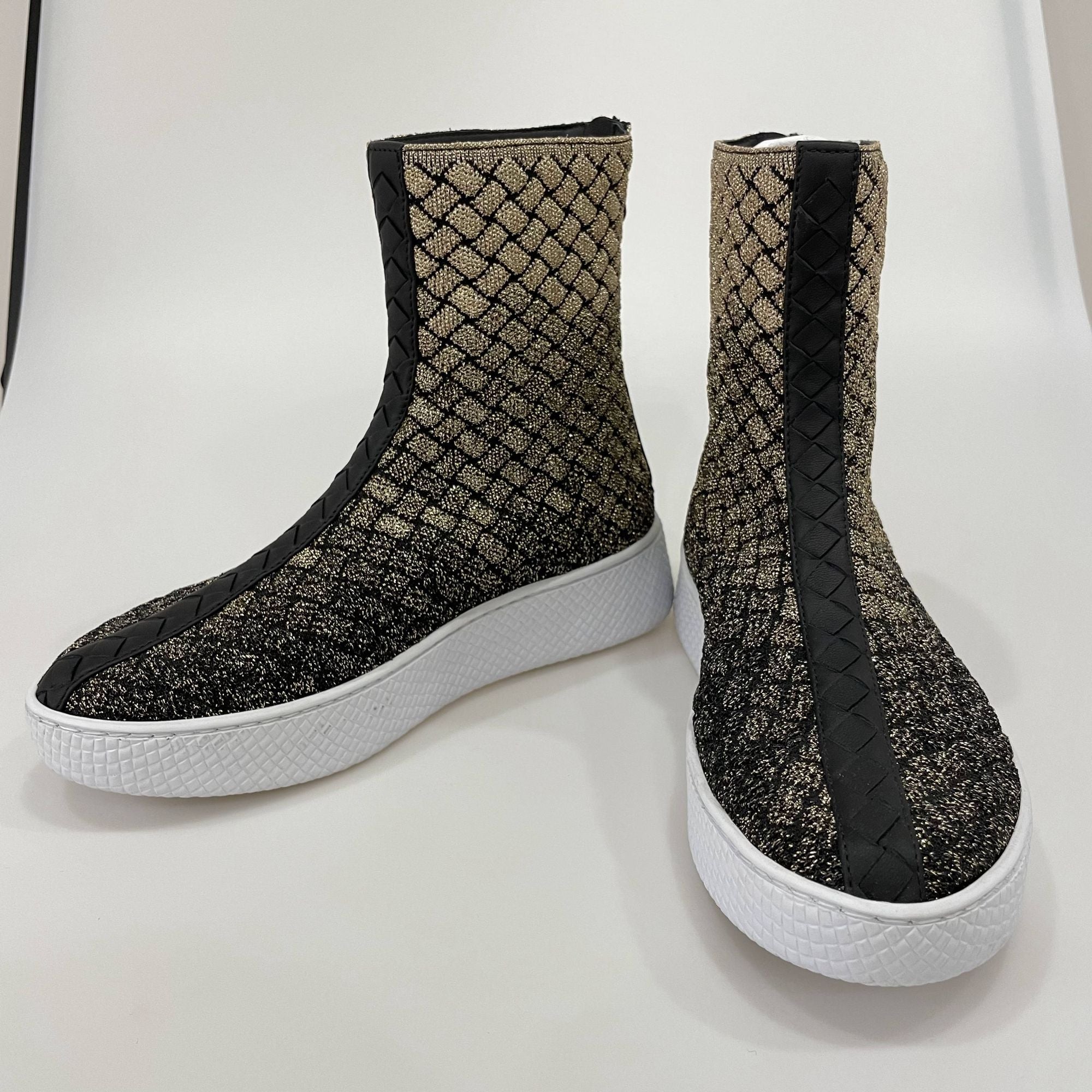 SNEAKER - ORO BRUCIATO/NERO