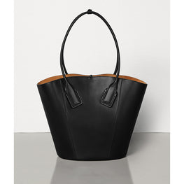 TOTE BAG - NERO-SILVER