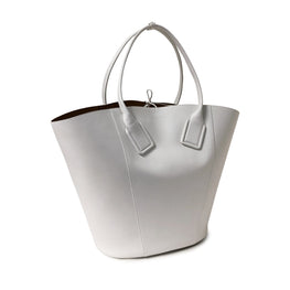 TOTE BAG - WHITE-SILVER