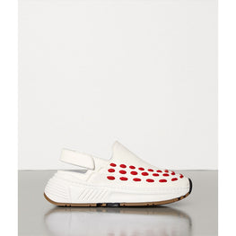 SNEAKER - BIANCO-BRIGHT RED