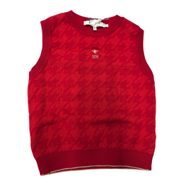 [SS25]-하운드 투스 베스트-레드