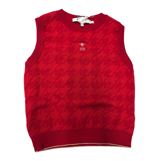 [SS25]-하운드 투스 베스트-레드