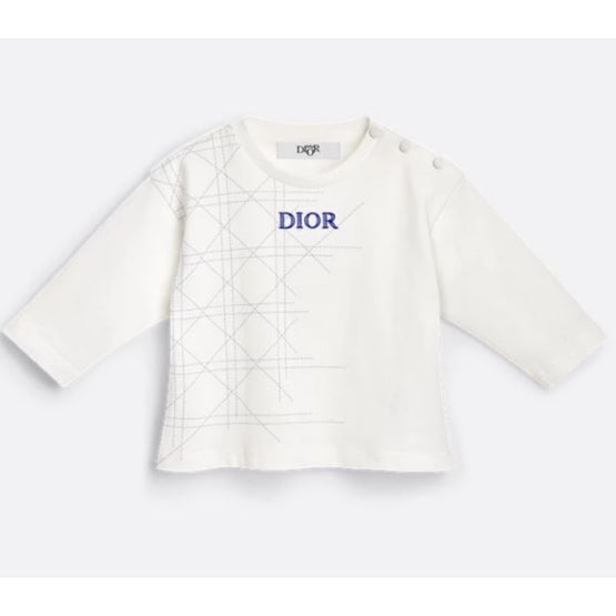 [SS25] 디올 체크 티셔츠