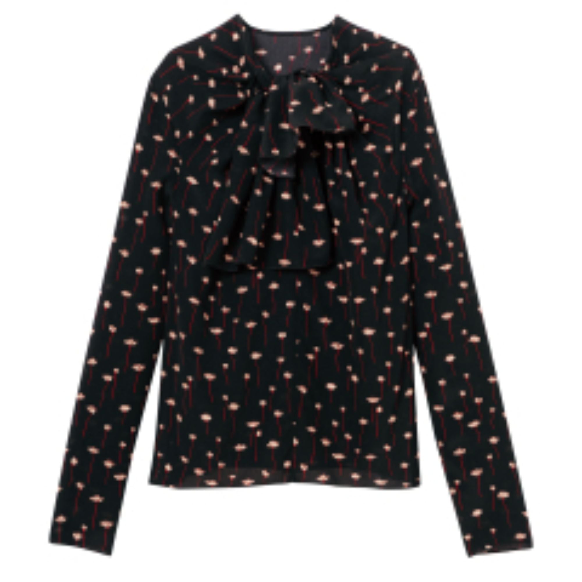 770 RTW/ 60551SEF001 /Blouse Black/ 36