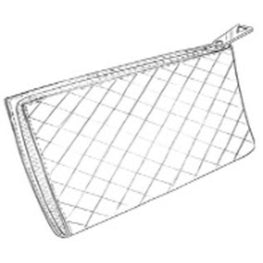 HALF ZIPPED POUCH - CAMPING-SILVER