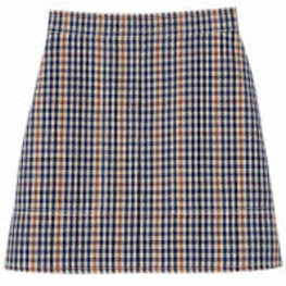 770 RTW/ 60983PIAB85 /Skirt Navy/Cognac/ 36