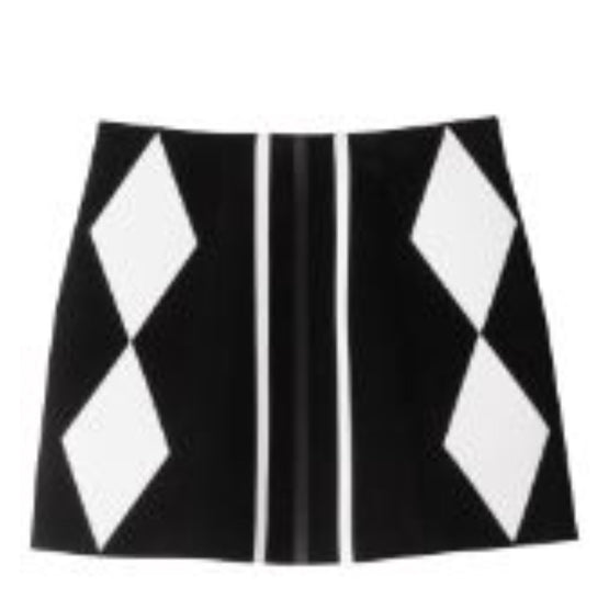 770 RTW/ 61099JOJ067 /Skirt Black/White/ 38