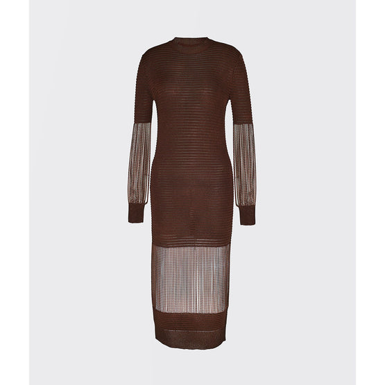 KNITWEAR - CHESTNUT