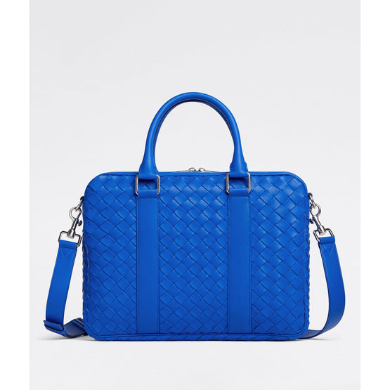 BRIEFCASE - COBALT-SILVER