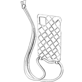 IPHONE 12 PRO CASE WITH STRAP - WHITE