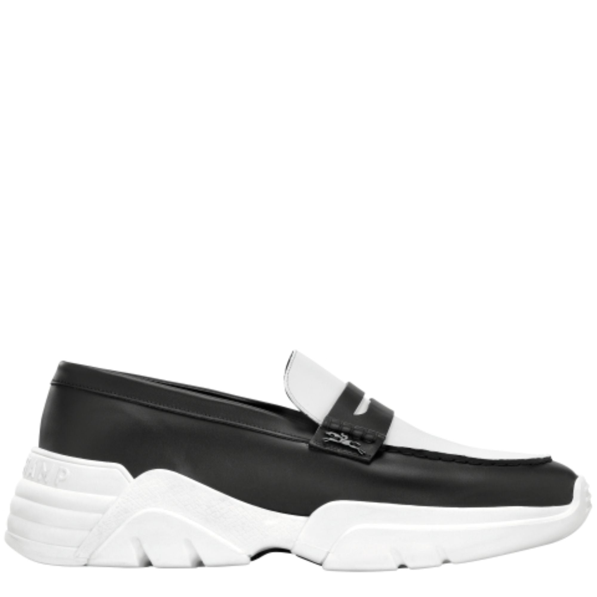 780 Shoes/ 70309SF7067 /Loafers Black/White/ 38