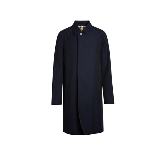 미드 렝스 라이트 캠던 카 코트-BLUE CARBON