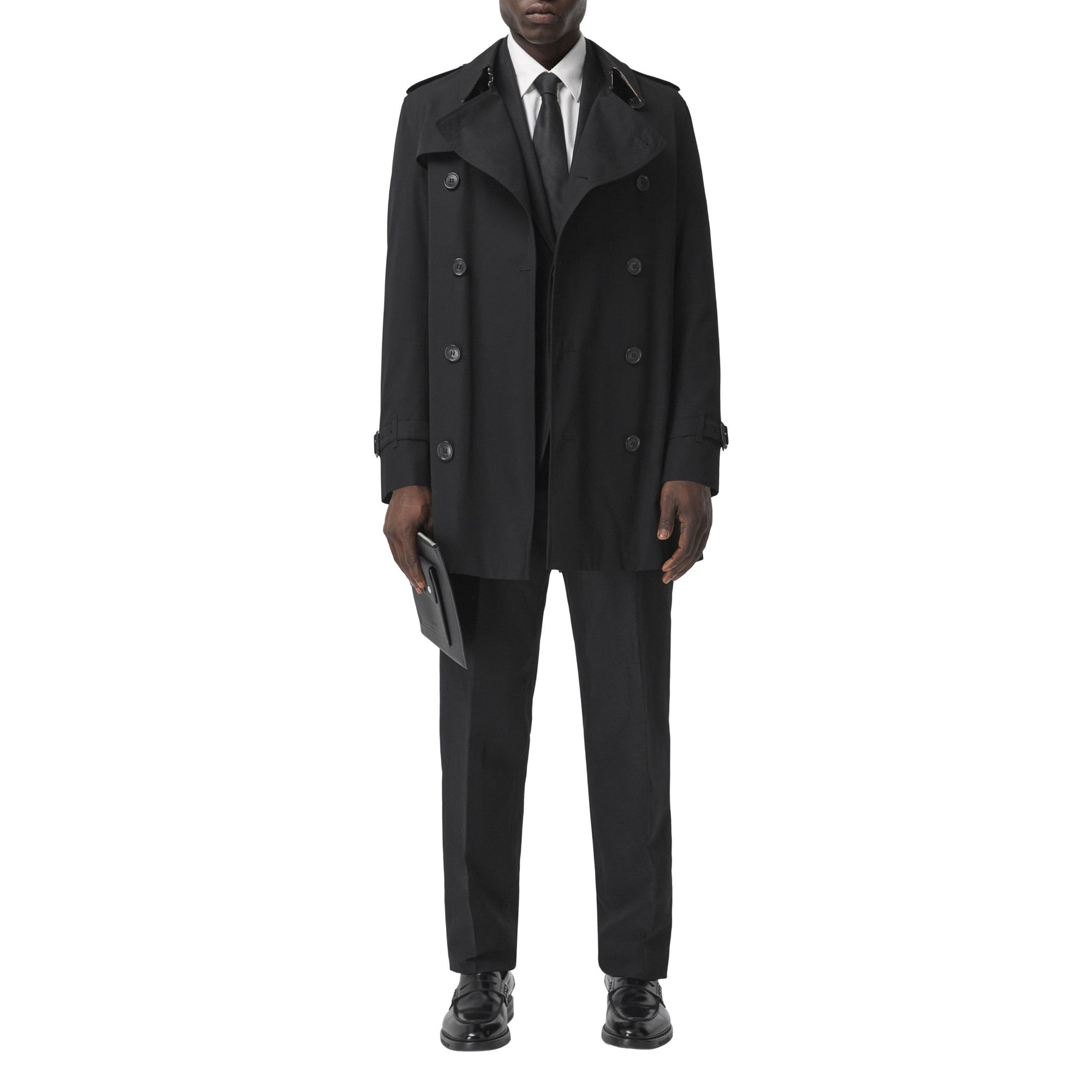 쇼트 윔블던 트렌치코트-BLACK