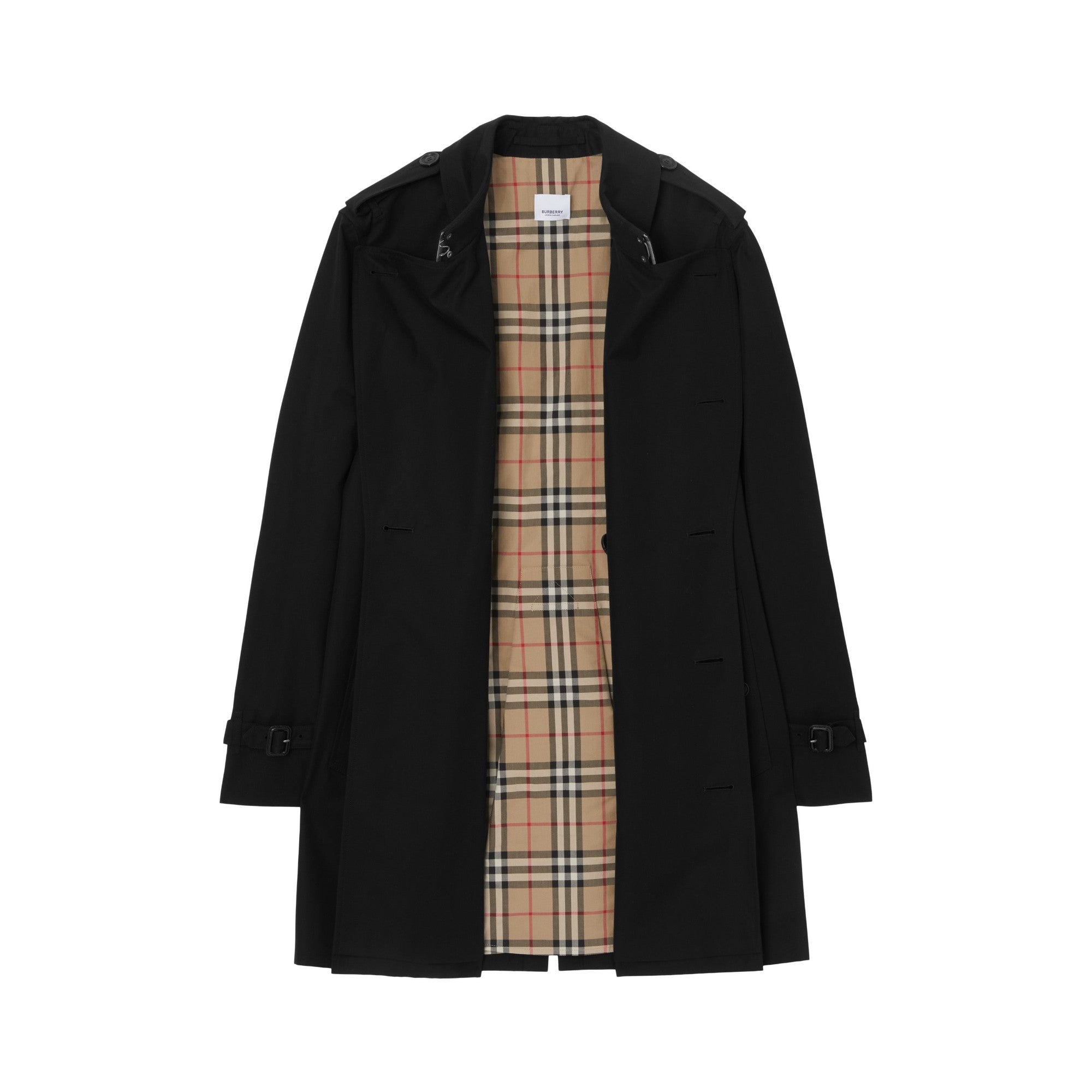 쇼트 윔블던 트렌치코트-BLACK