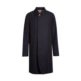 미드 렝스 캠던 헤리티지 카 코트-BLUE CARBON