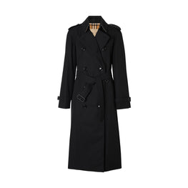 롱 워털루 헤리티지 트렌치코트-BLACK