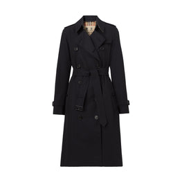 롱 켄징턴 헤리티지 트렌치코트-MIDNIGHT