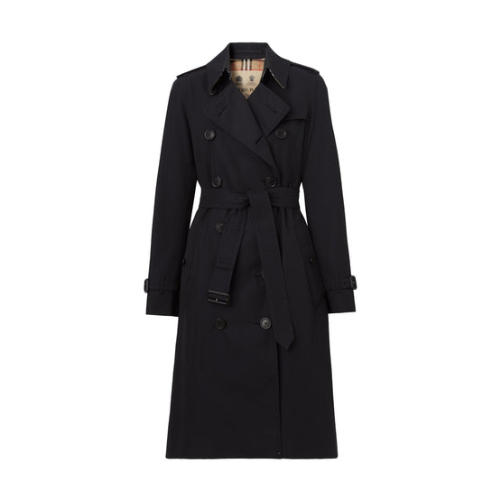 롱 켄징턴 헤리티지 트렌치코트-MIDNIGHT