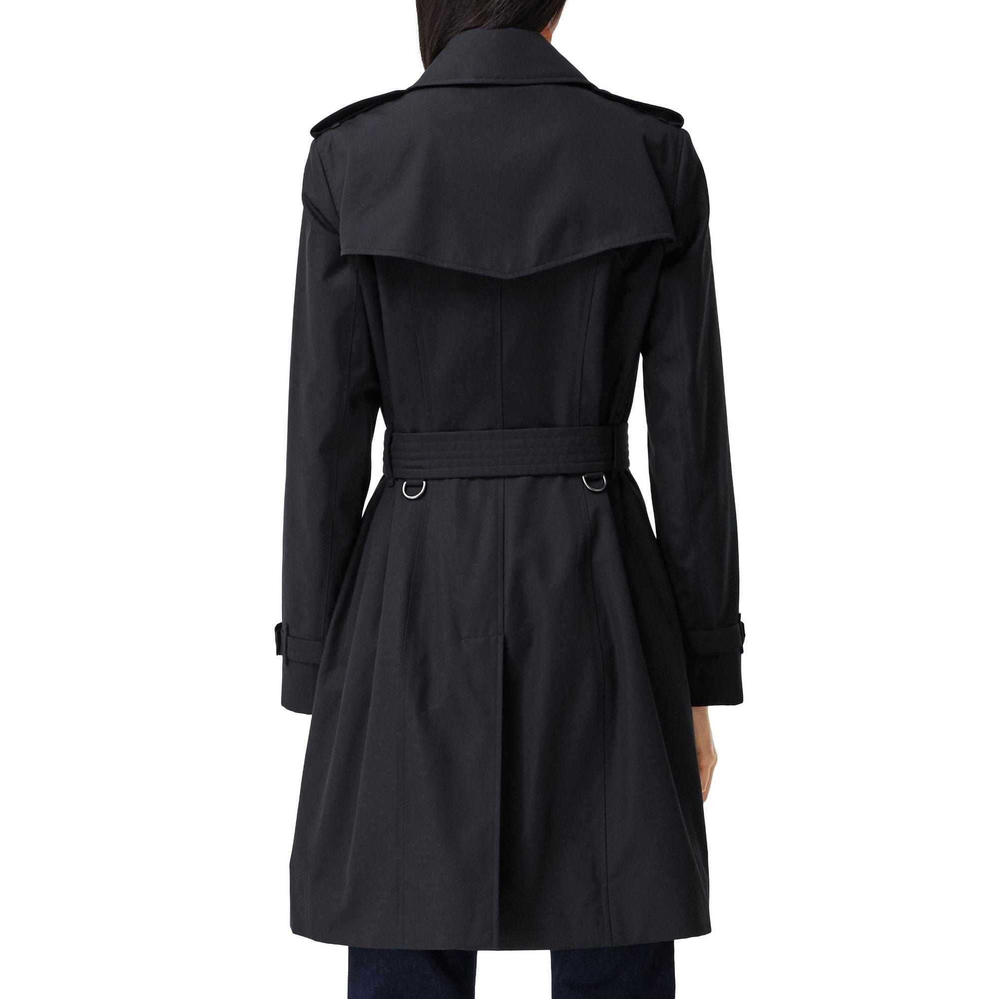 미드 렝스 첼시 헤리티지 트렌치코트-MIDNIGHT