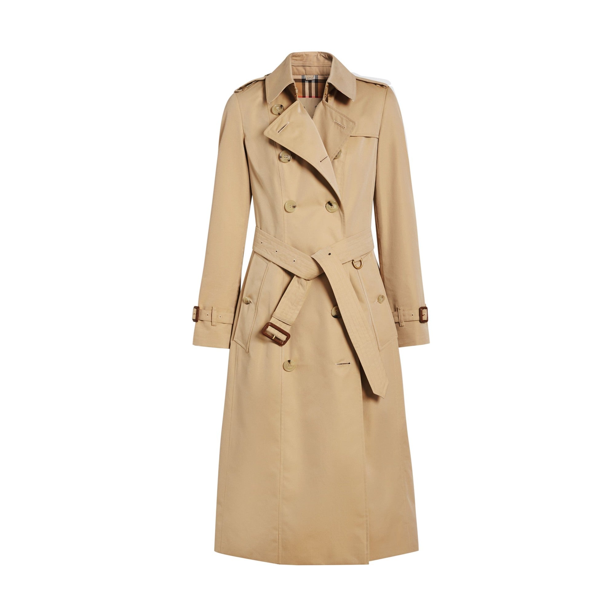 첼시 - 롱 헤리티지 트렌치코트-HONEY