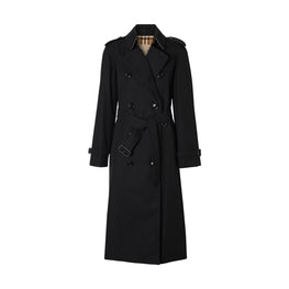 롱 워털루 헤리티지 트렌치코트-BLACK