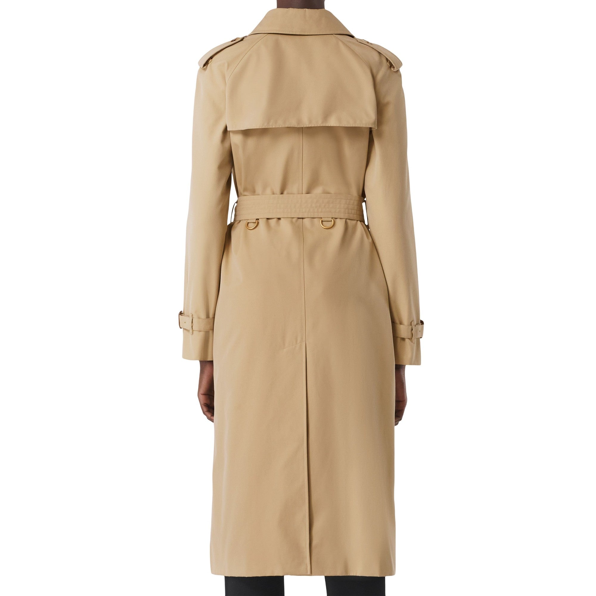 롱 워털루 헤리티지 트렌치코트-HONEY