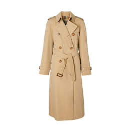 롱 워털루 헤리티지 트렌치코트-HONEY