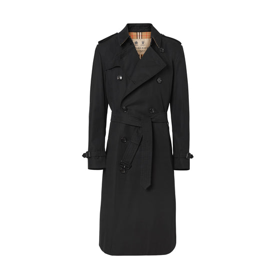 켄징턴 - 롱 헤리티지 트렌치코트-BLACK