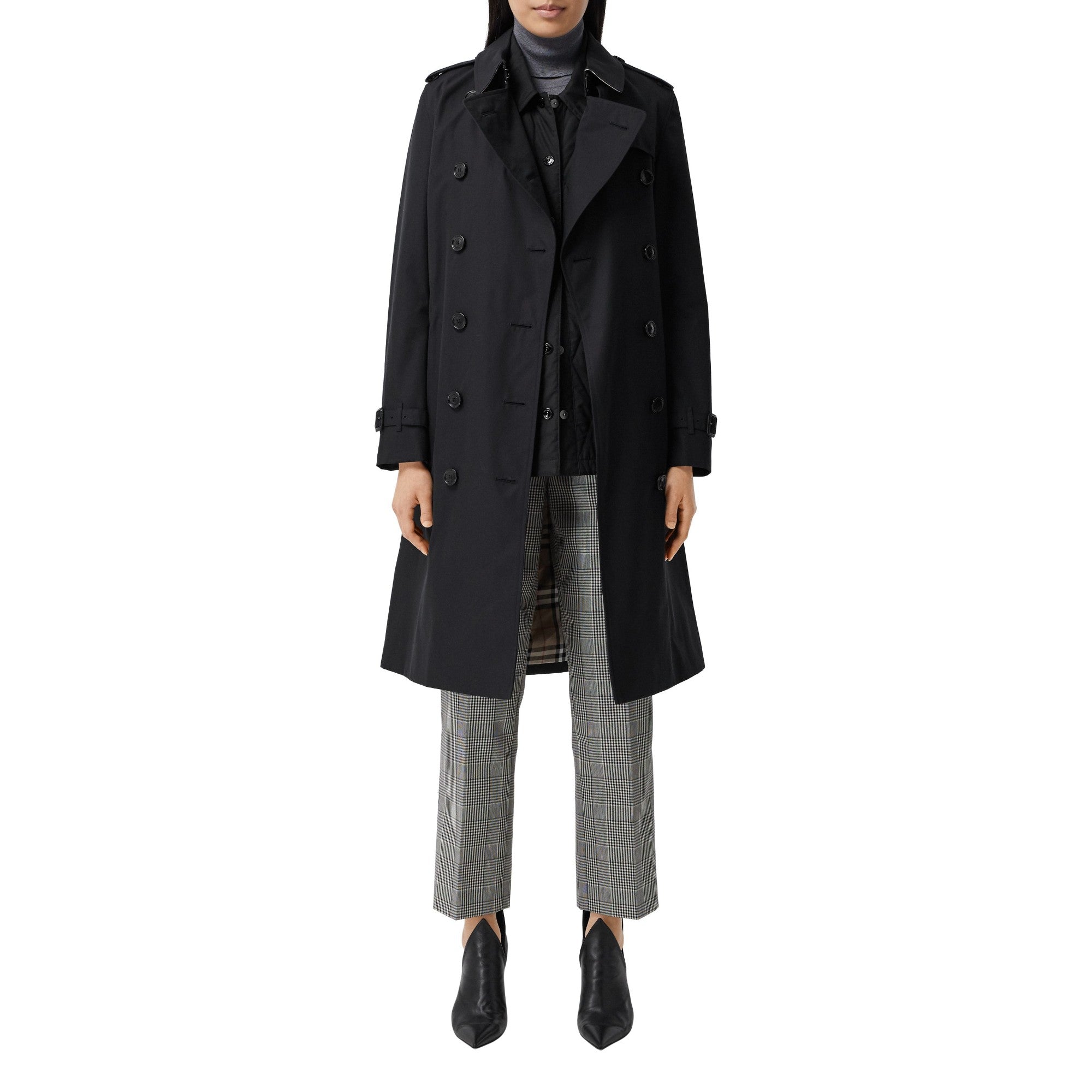 켄징턴 - 롱 헤리티지 트렌치코트-MIDNIGHT