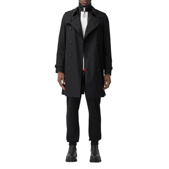 켄징턴 헤리티지 트렌치코트-BLACK