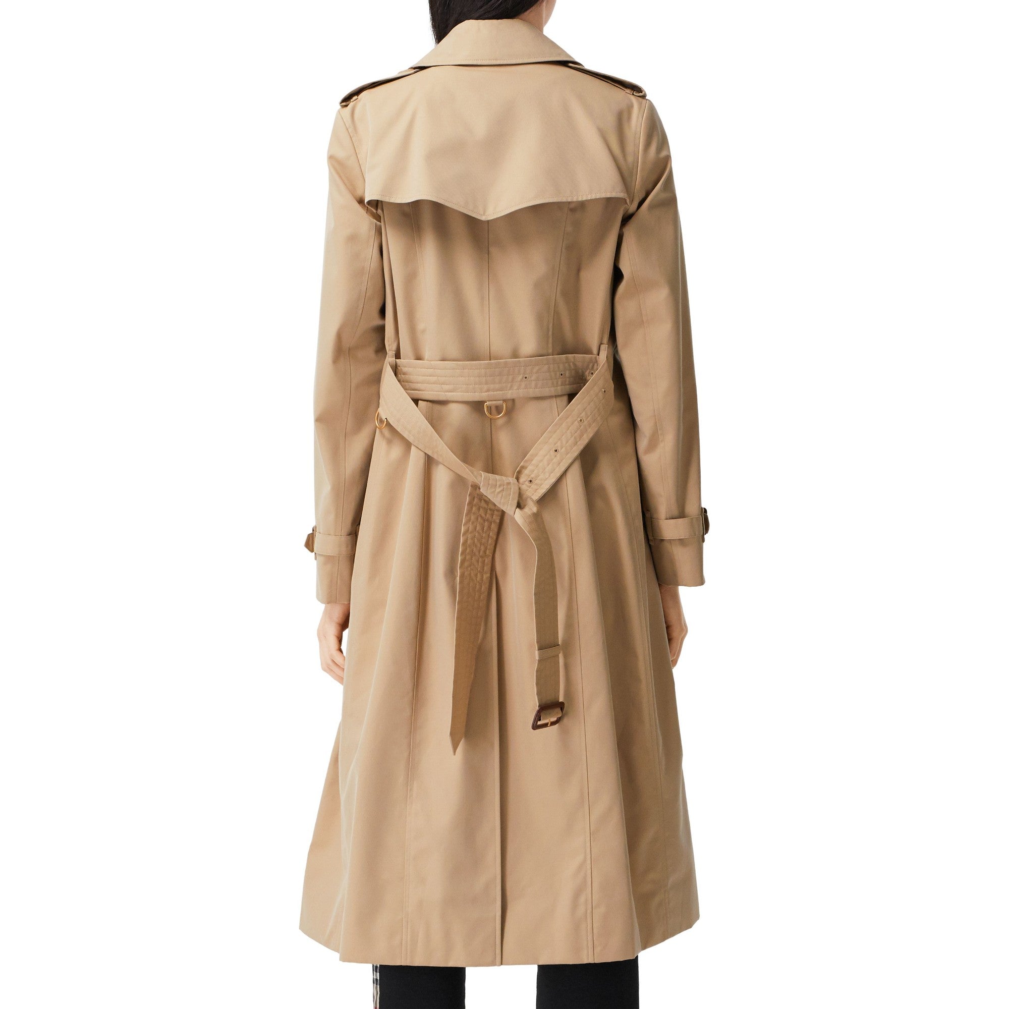 첼시 - 롱 헤리티지 트렌치코트-HONEY