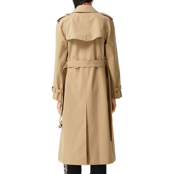 롱 워털루 헤리티지 트렌치코트-HONEY