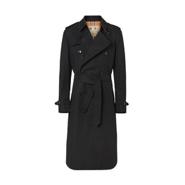 켄징턴 - 롱 헤리티지 트렌치코트-BLACK