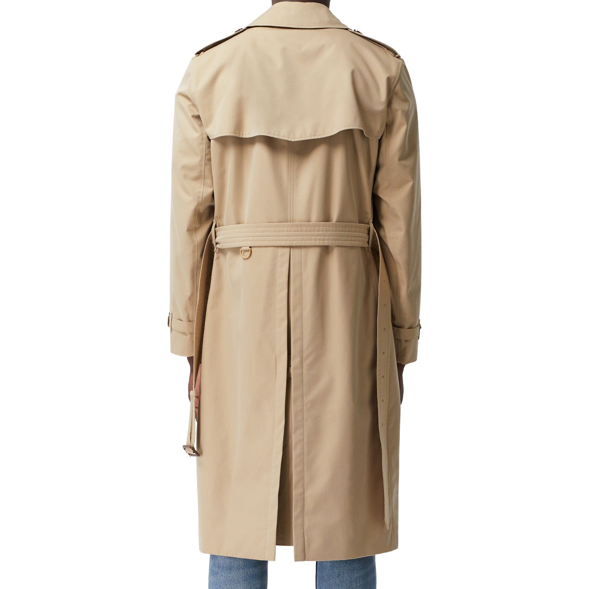 켄징턴 - 롱 헤리티지 트렌치코트-HONEY