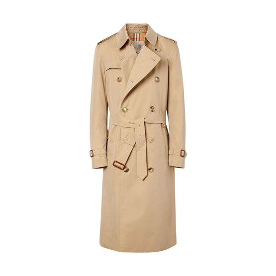 켄징턴 - 롱 헤리티지 트렌치코트-HONEY