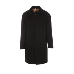 미드 렝스 캠던 카 코트-BLACK