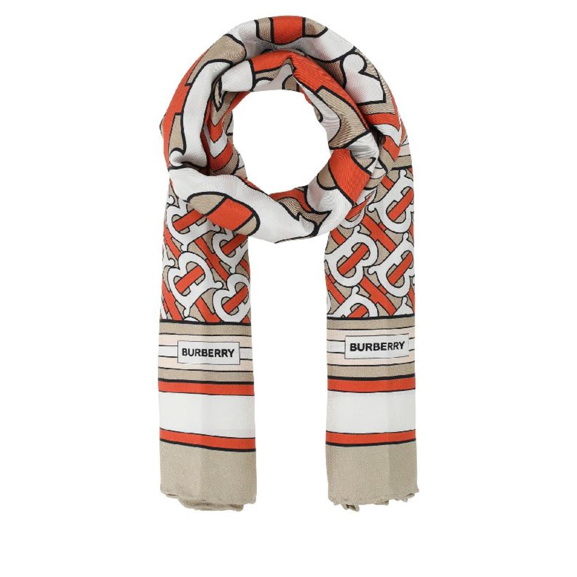 몽타주 실크 스카프