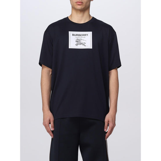 프로섬 라벨 코튼 티셔츠