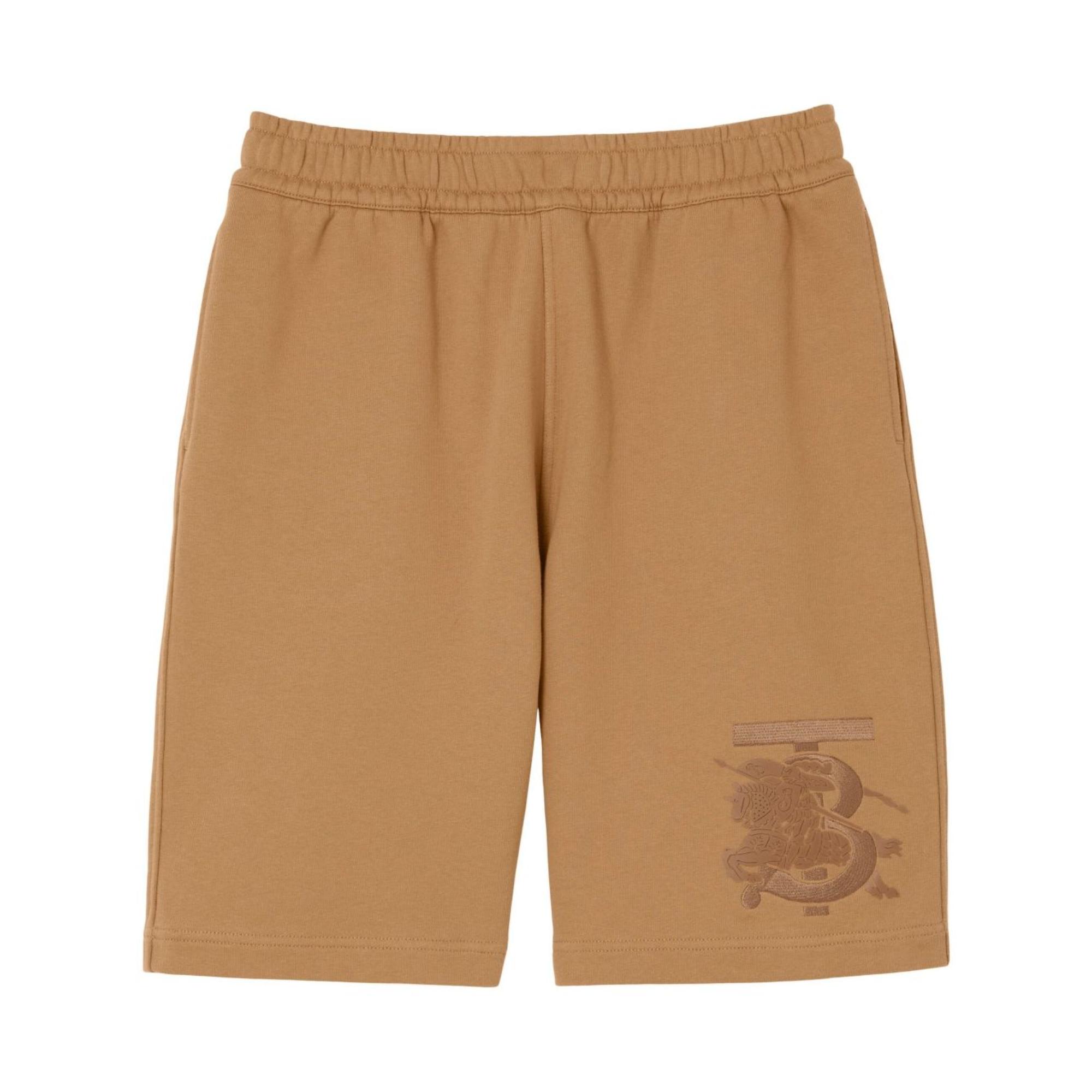 엠브로이더리 모노그램 EKD 코튼 쇼츠