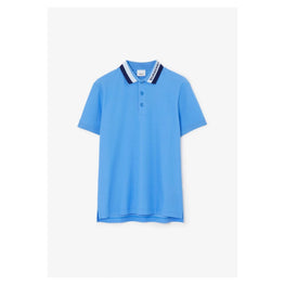 로고 디테일 코튼 피케 폴로셔츠