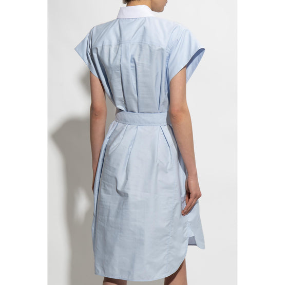 코튼 옥스퍼드 셔츠 드레스