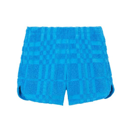 체크 코튼 쇼츠