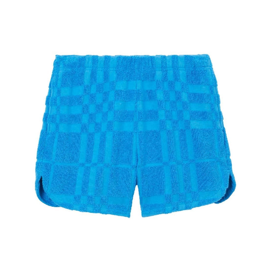 체크 코튼 쇼츠