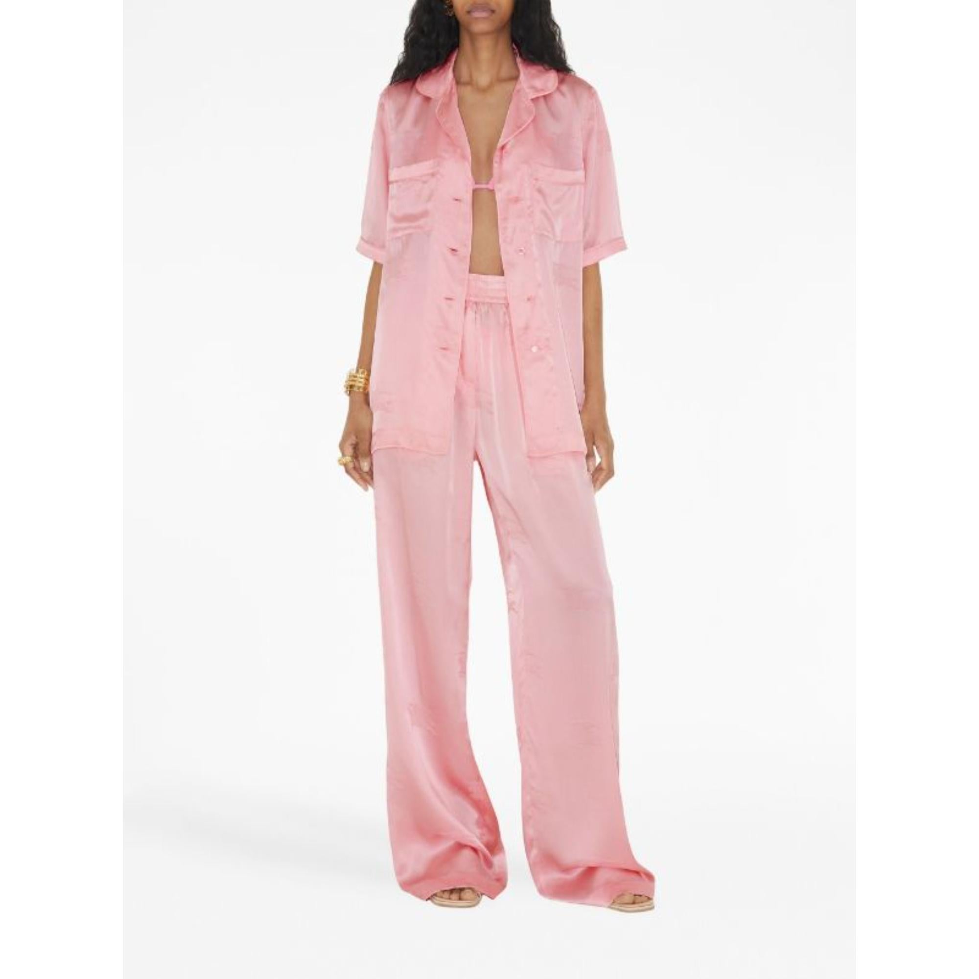 EKD 실크 파자마 셔츠