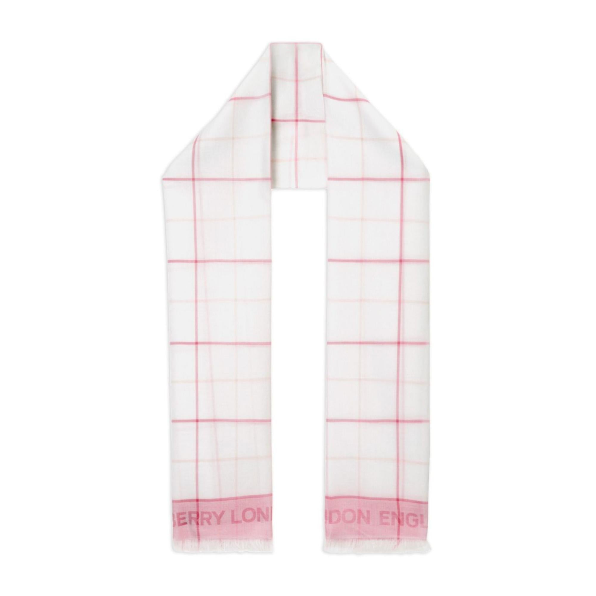 체크 코튼 사롱