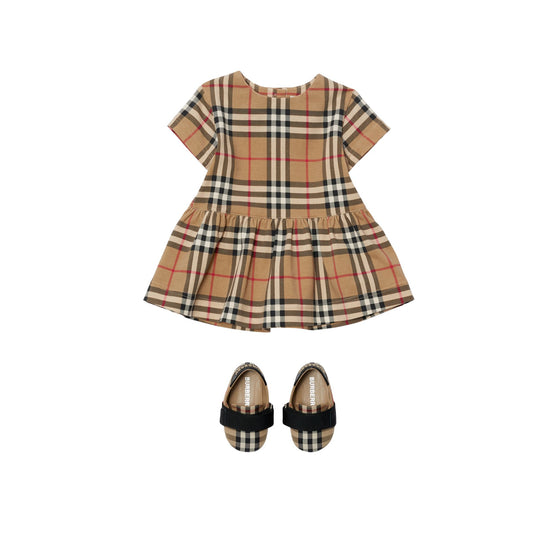 블루머 체크 드레스-ARCHIVE BEIGE IP CHK